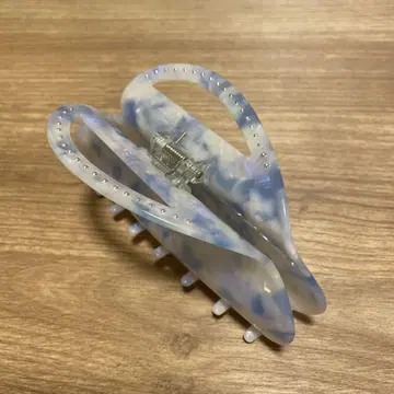 포테테 potete 헤어 클립 빅 하트 클립 빅