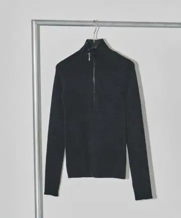 TODAYFUL Halfzip Rib Knit
