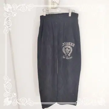 a1103 남성용 블랙 조거 팬츠 프론트 프린트 스타일리시 멋짐