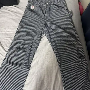 포인터 브랜드 히코리 데님 페인터 팬츠