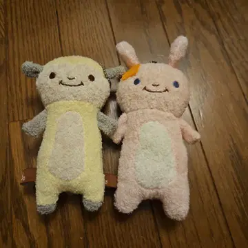 봉제 인형 2개 세트