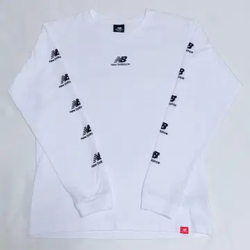 뉴발란스 롱슬리브 티셔츠 화이트 S