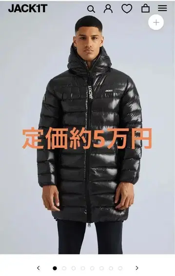 다운 자켓 블랙 새상품 jack1t 레어 롱 고급