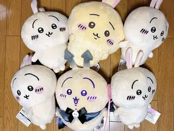 치이카와 토끼 봉제 인형 6점 묶음 판매