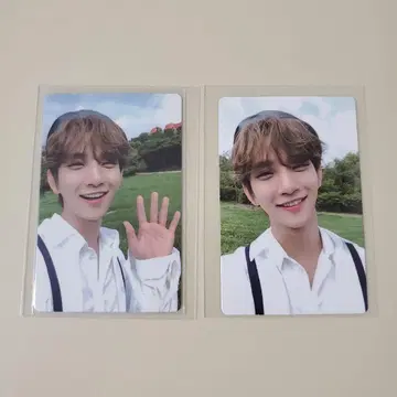 공식 세븐틴 조슈아 An ode hope 2장 세트
