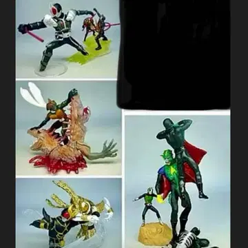 HG 가면라이더 이매지네이션 3 피규어 4종 세트