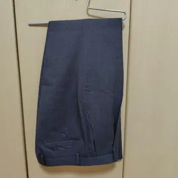 차콜 그레이 울 슬랙스
