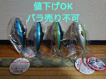 부르부르 참치 마스코트 피규어 x 4개