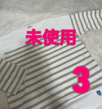 ORCIVAL 오르치발 러셀 프렌치 보더 티셔츠 사이즈 3