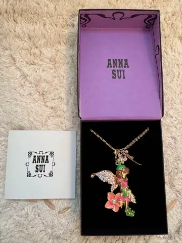 한정판 ANNA SUI 디즈니 반돔 야마다 페어리즈 목걸이