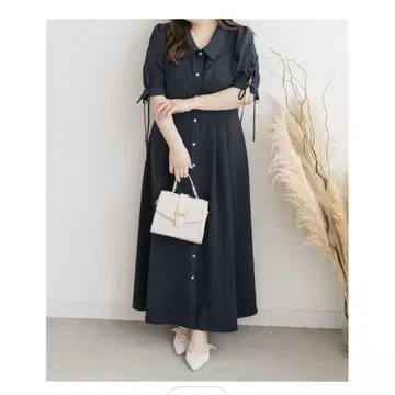 CLETTE 오리지널 레이어드 스타일 셔츠 원피스 LL 사이즈 네이비
