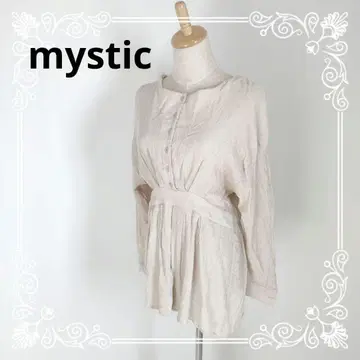 a1171 mystic 베이지 긴팔 셔츠 귀여운 세련된 심플