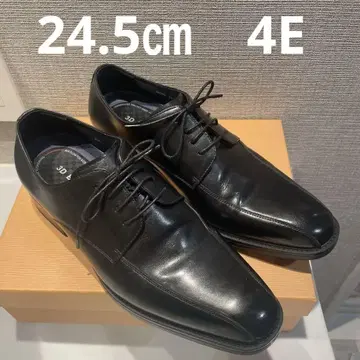 3D BASIC 블랙 레이스업 비즈니스 슈즈 24.5cm