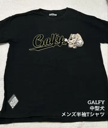 GALFY 갈피 남성용 반팔 T셔츠 중형견 사이즈