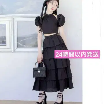 m me eme 코튼 레이스 셋업