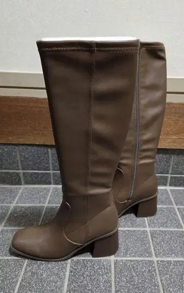 GRL 롱 부츠 24.5cm 6cm 힐