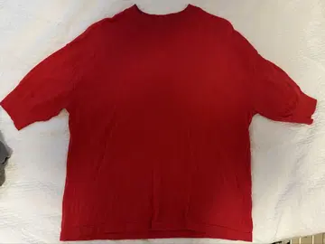 MEYAME COTTON KNIT TEE 레드