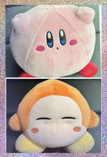 [별의 커비] 말랑 봉제 인형 3 커비 와돌디