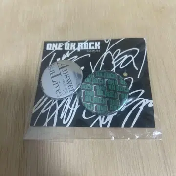 ONEOKROCK 미사용 캔뱃지 2010년 원옥