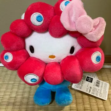 오사카 간사이 만박 미야쿠미야쿠 산리오 변신 봉제 인형 키티 M