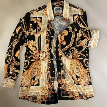 JONVI DESIGN 실크 셔츠 XL