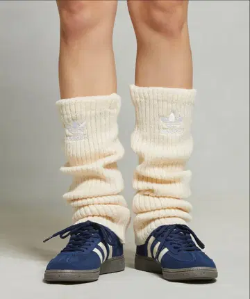 adidas 레그 워머 화이트