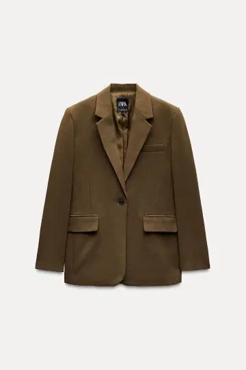 ZARA 스트레이트 블레이저