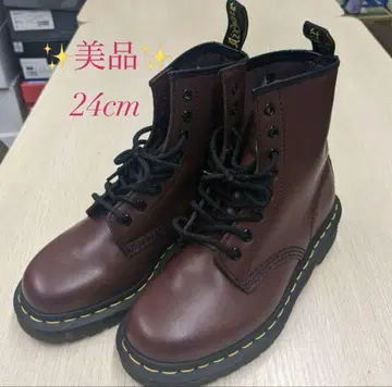 [ 새상품급 ] 닥터마틴 8홀 부츠 체리레드 UK5 24cm