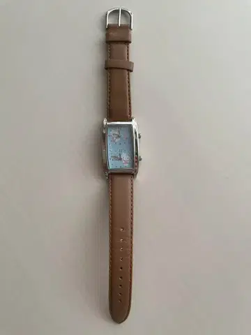 헬로키티 산리오 더블 페이스 여성용 손목시계