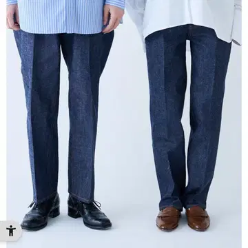 Kiji 데님 팬츠 일본제 flannel 블루머앤브랜치
