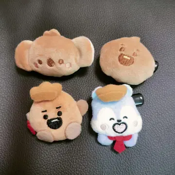익명 배송 BT21 인형 배지 빵 SHOOKY mang koya