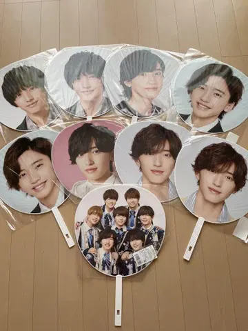 나니와단시 미치에다 슌스케 부채 세트