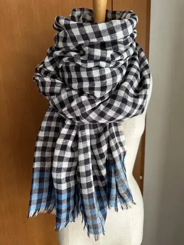 카디앤코 KhadiandCo 체크 스카프 저널 럭스