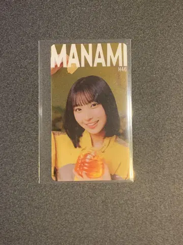 히나타자카46 오노 마나미 히나코레 허니 클리어 카드