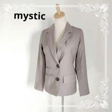 a1178 mystic 그레이 테일러드 자켓 심플 귀여운