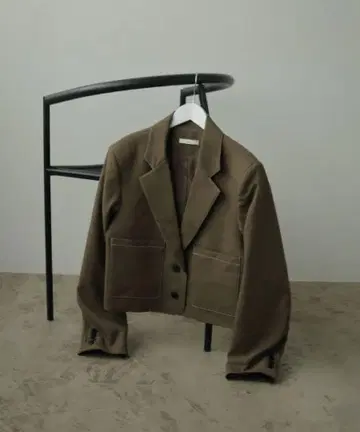 anuke Heather Short Jacket 브라운 36