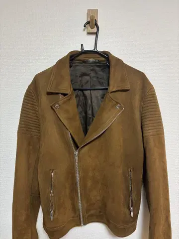ZARA MAN 자라 스웨이드 느낌 라이더 자켓 브라운 M 사이즈 상당