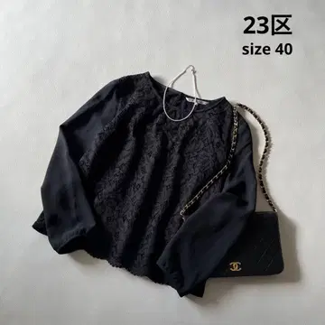 a1585 23구 빅 사이즈 프론트 레이스 티셔츠 상의