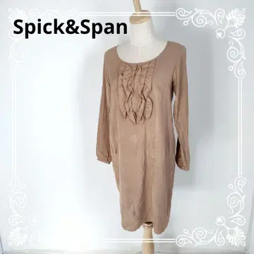 a1182 Spick&Span 스픽 앤 스팬 베이지 긴팔 상의