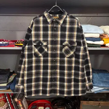 ST JOHN'S BAY L/S Flannel Shirt