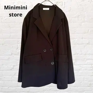 9161 미니미니 스토어 테일러드 자켓 블랙 L 캐주얼 봄/가을