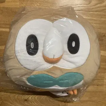 [ 미사용 새상품 ] 모쿠로 만마루쨩 봉제 인형 쿠션 택 포함