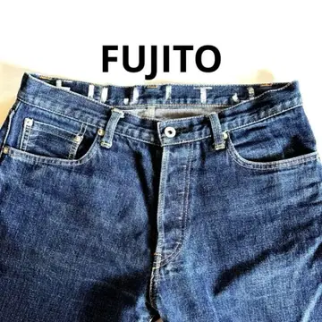 FUJITO 후지토 34인치 데님 청바지 일본제 메이드 인 재팬