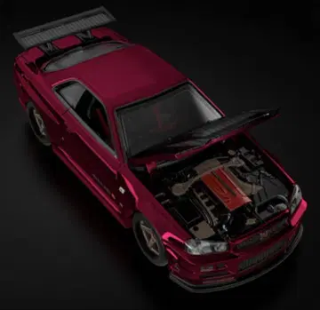 핫휠 RLC Skyline GT-R (BNR34)
