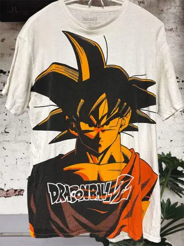 아카이브즈 드래곤볼 Z 손오공 손 프린트 티셔츠