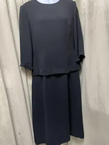 야마무라 블랙 포멀 원피스 여름용