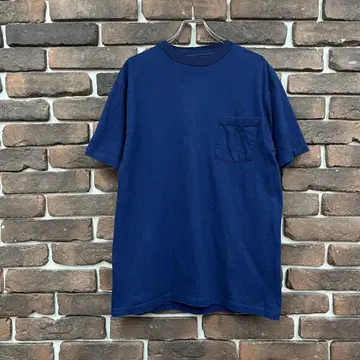 80s HANES BEEFY POCKET T-SH SizeL