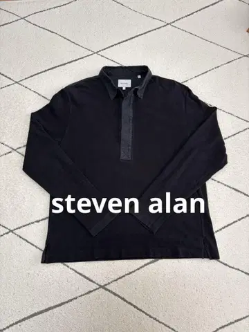 스티븐 앨런 LONGSLEEVE 피케 셔츠
