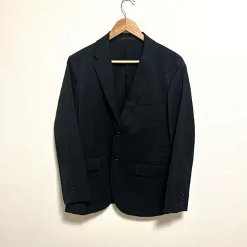 유니클로 감동 자켓 블랙 슬림핏 울라이크 S