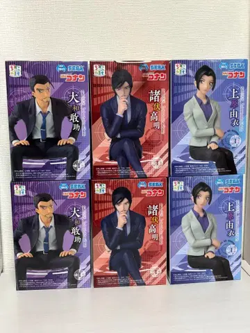 명탐정 코난 나가노현경 쵸코노세 피규어 6세트